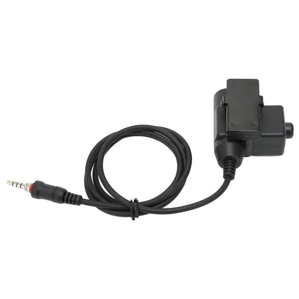 HURRISE U94 PTT-adapter til U94 PTT-adapter til radioadapterforbindelse til Vertex VX‑6R QCS video og lyd
