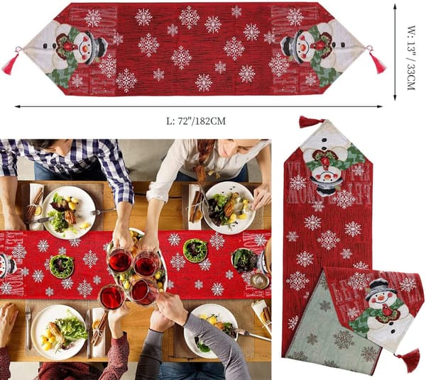 Julbordslöpare, festlig julbordslöpare jul