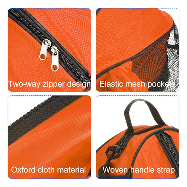 Basketball Bag, Sports Ryggsekk Vanntett Ballveske Holder med Justerbare Skulderstropper Fotball Volleyball