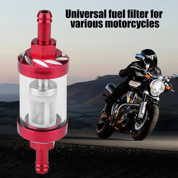8 mm transparent glassbrenselfilterlegering modifisert brenselfilter transparent og vaskbart multilegeringsbrenselfilter