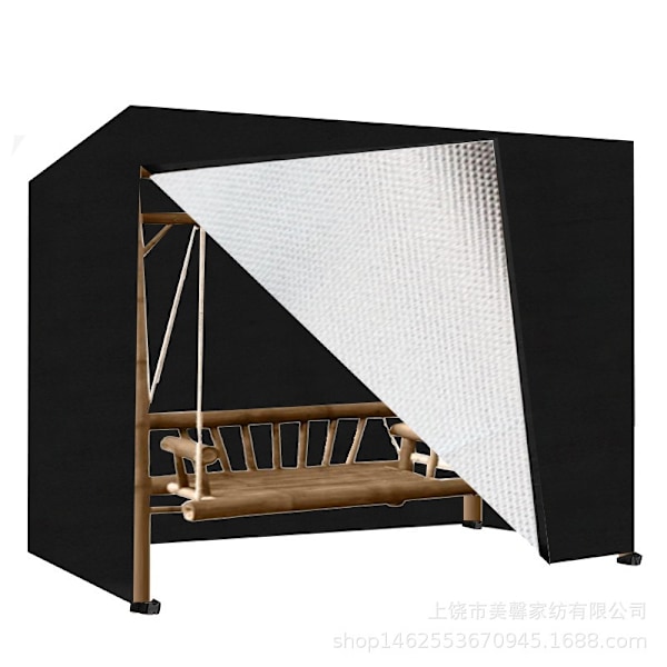 2-sits Patio Swing Cover - Utomhus Swingstolskydd, Hängmatta, Glider Skydd - Hållbart, Vattentätt, Dammtätt, Vindtätt, Allväderskydd