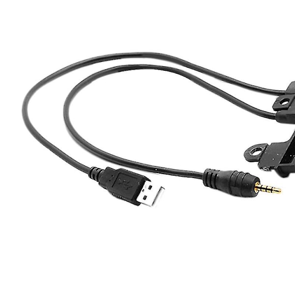 Passer til 2 Din Bilradio Stereo Fascia Dash Kit Sidetrimmer Med USB Aux-porter