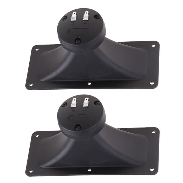 Piezoelectric Tweeter Buzzer, Ceramic Tweeter, Rectangular Audio Speaker, Wide Dispersion Horn, Tweeter Accessories