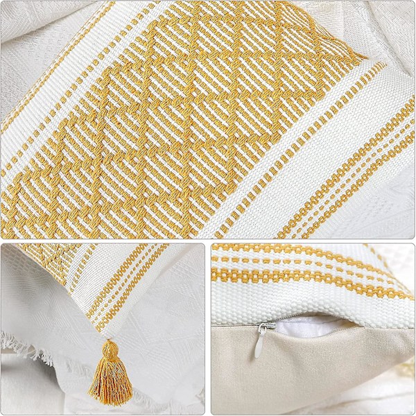 Set med 4 Kuddfodral 40x40cm Moderna Dekorativa Kuddfodral Soffa Kuddfodral Dekoration Hem Vardagsrum Sovrum För Soffa Stol