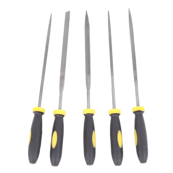 Guitar Saddle Files with Handle for Ukulele Banjo Fret Wire