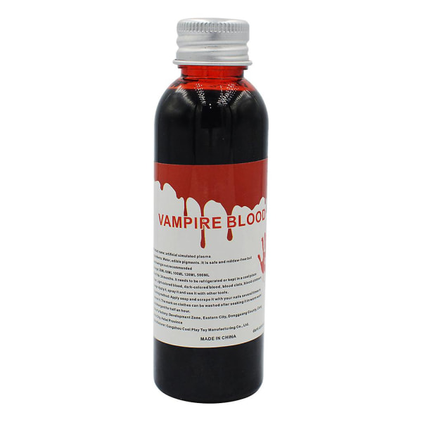 30ml Mørkerød Multifunksjonell Halloween Sminke Spoof Party Plasma for Gore Scenes 30ml Mørkerød