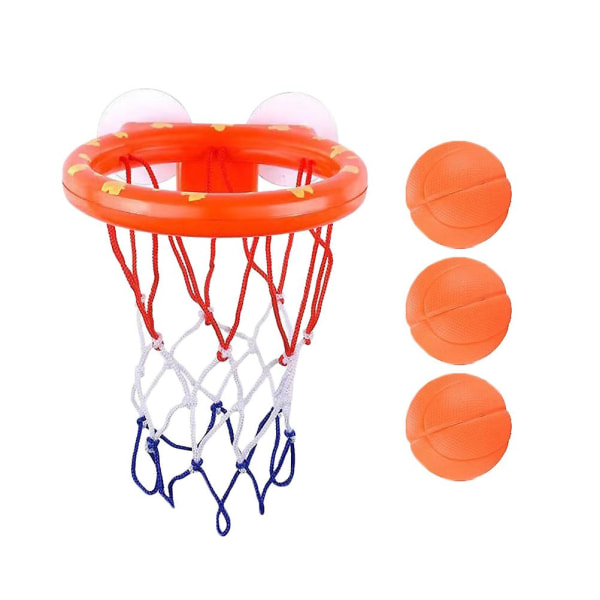 Sportleksaker för toddler Barnbadkar Basketbågar Sugkopp Basketbåge Badkar Basketleksak Assorted Color 14.5x13.5cm