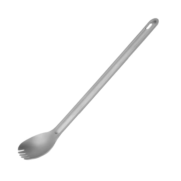 Titanium Campingske Gaffel Langt Håndtag Letvægtsske Gaffel