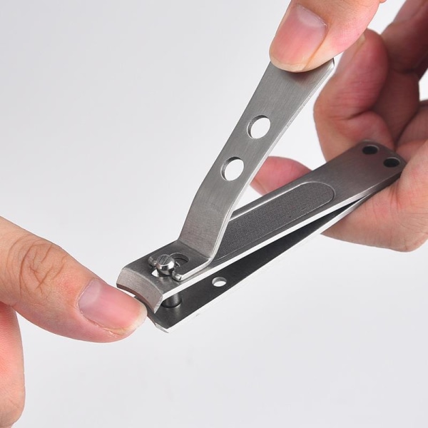 Straight Edge Nagelklippare Set Stark Nagelklippare Stor bred Nagelklippare för tjocka naglar för män