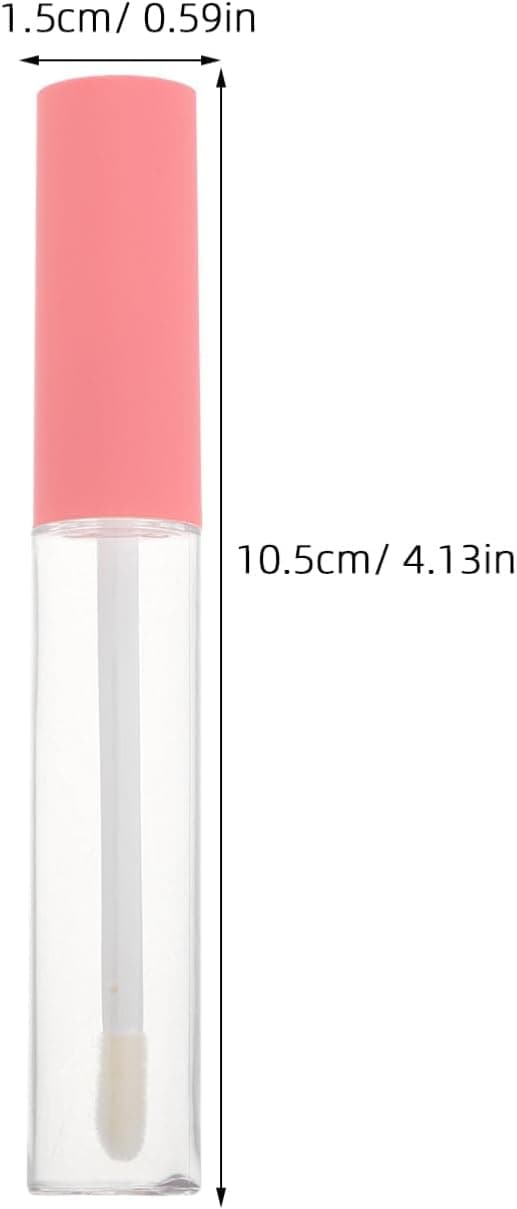 5 stk. tomme læbeglansrør DIY makeup læbepomadebeholder Mascararør til glosser