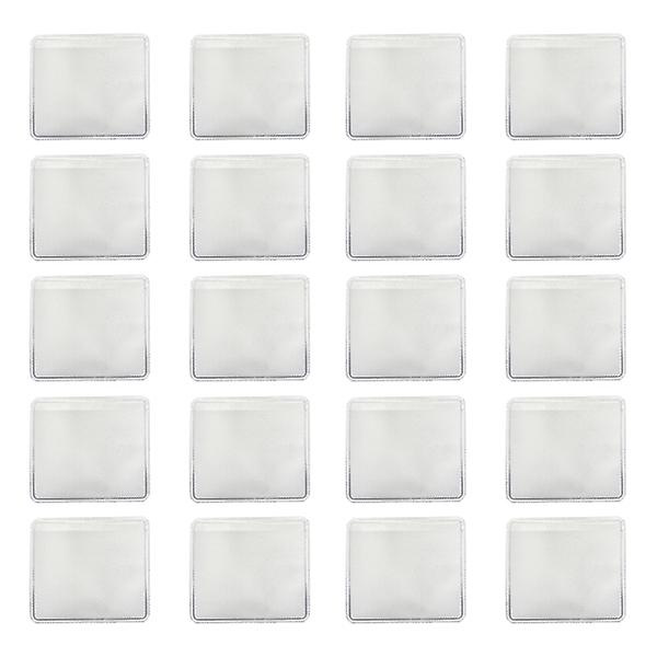 200 stk. Kædeøreringe Klart Kædeærme Kraft Øreøringskort Halskæde Kæde Klæbende Pose Personlig 0.05X3.7X4.3CM