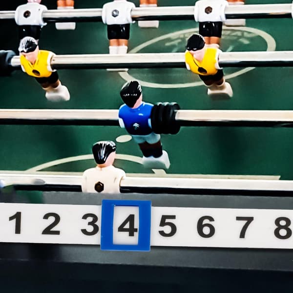Bordfotballteller, 2 stk 9-sifret poengtellerindikator