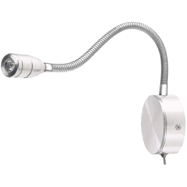 Sengelampe for lesing, Soveromslampe, 3w Led Berøringsdimming
