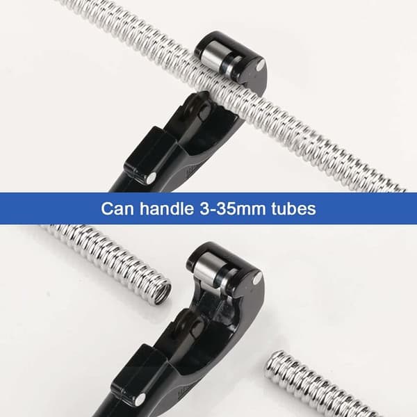 Kobberrørskutter 3-35mm Rustfritt stålrørskutter egnet for Triomphe PVC, aluminium, kobber og stålrør
