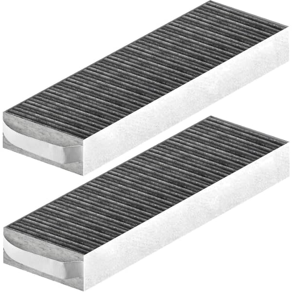 2-pakning aktivt kullfilter for Bora Pure/x Pure/s Pure ventilatorhette, Puakf filtertilbehør erstatningsfilter