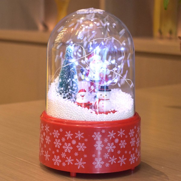 Christmas Led Lights 8 Music Light Up Juletrepynt Jenter Bursdagsgave