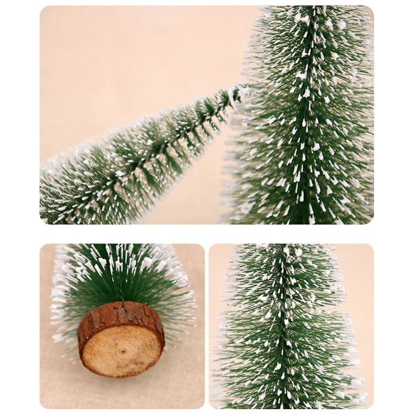 Boutique Joulu Mini Puu Malli Talo Koriste Sarja Haavat 15cm
