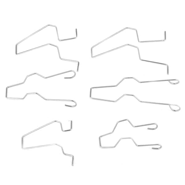 6 pcs Headlight Bulb Holder Spring Clip for H1 H4 H7-FM-