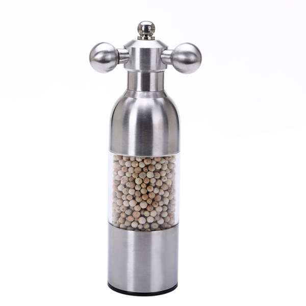 Pepper And Salt Grinder, Manual Salt Grinder, Coarseness Adjustment For Kitchen, Family