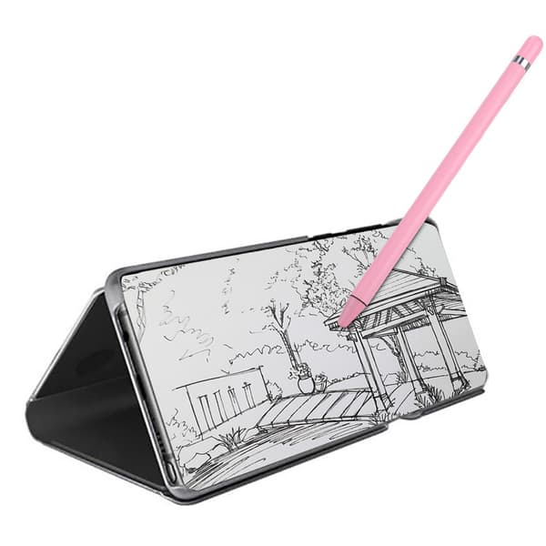 Capacitive Pen Touch Screen High Sensitivity Scratch Protection Stylus Pen for Phone (Pink)