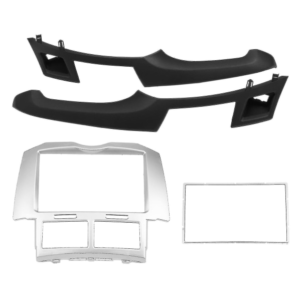 2 Din Bilstereo Ram Trim Kit För Instrumentbräda För 2005-2011 Yaris Vitz Platz DVD-spelare Installation