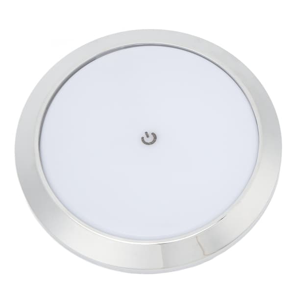 7 inch RV Touch Reading Light Ceiling Lamp Energy Saving LED Interior Lamp Panel Step Light for RV Yachts DC 12V