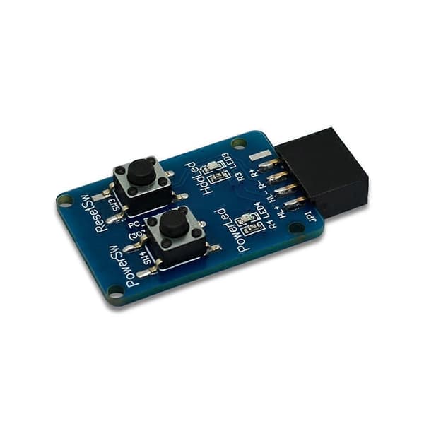 PC-Boot-Mini Bundkort Boot Testkort 9-Pin PC Tænd/Sluk-knap til PC Bundkort
