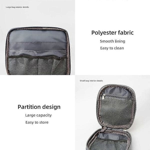 Travel Home Hiking Camping First Aid Kit Empty, Designed for Versatility with Multi-layer Independent Space, Water-resistant Moisture-proof 600D