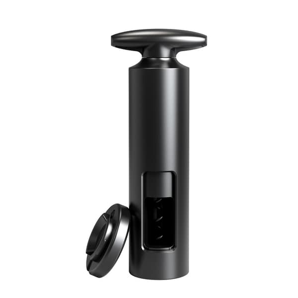 Halvautomatisk flaskeåpner med foliekutter. Den perfekte manuelle