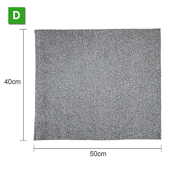 1-5x Paksuuntunut Taikapuhdistusliina Raidoitta Matto Uusiokäyttöinen Mikrokuitu Puhdistusliina 40X50cm 4kpl