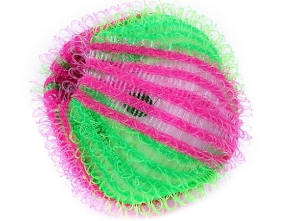 Hair-catching laundry balls - 6-pack