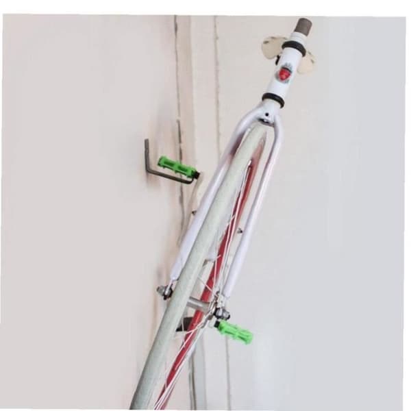 Wall Mounted Bicycle Pedal Hook for Mountain Bike Wall Mount with Support Bracket and
