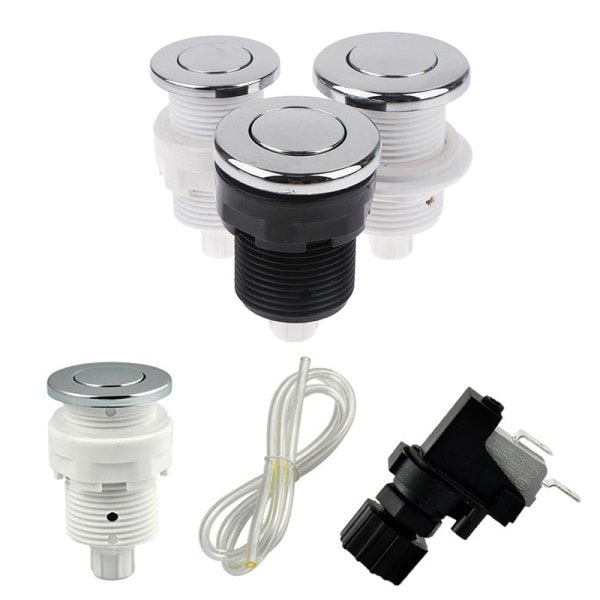 28/32/34mm Pneumatic Switch On/Off Push Button for Bathtub 3(34mm button) 3(34mm button)
