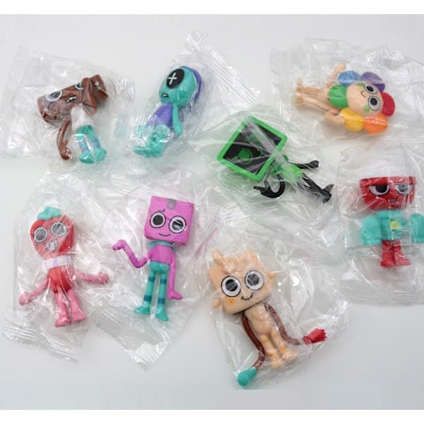 8 Dandy's World Figures Cartoon Play Dolls Doll Models Cake Baking Decorations