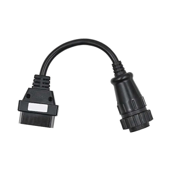 Kuorma-auton OBD2 16-nastainen naaras OBD -jatkojohto kuorma-auton 16-nastaiselle uros OBD2 -liittimelle, sopiva skannerin diagnostiikkatyökalu