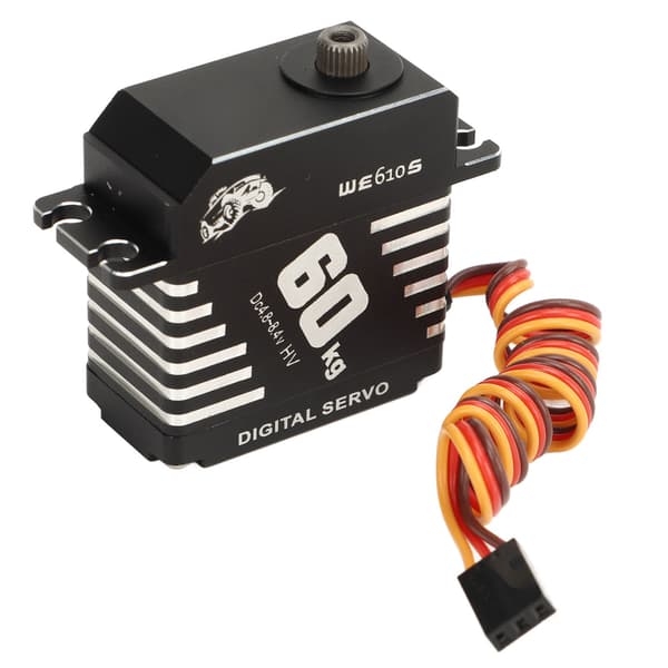 Digital metalgear servomotor sæt 60 kg til 1/10 1/8 1/5 skala RC biler