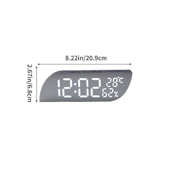 Digital Electronic Clock with Temperature and Humidity Display