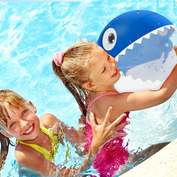 Beach Ball - Inflatable Shark Beach Toy for Kids
