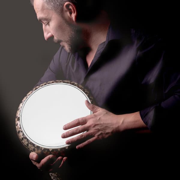 10-inch Universal Polyester Drum Skin, White Drum Head for Drum Set
