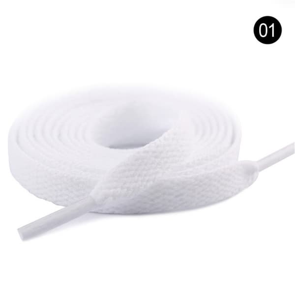 1 stk skolisse - Hvit - Flat [140 cm] Hvit one size