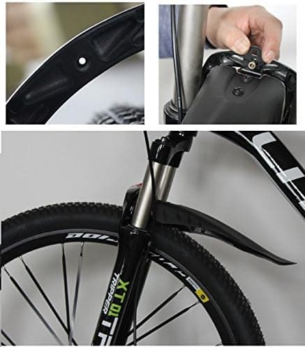 Adjustable Road and Mountain Bike Front/Rear Mudguards