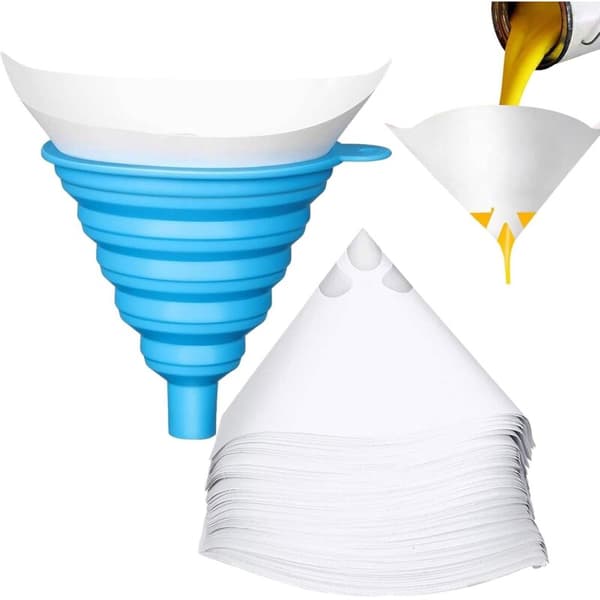 Farvefilter, harpiksfilter, farvefilter, farvefilter, med 1 silikonefilter, silikone, blå, 12,5 x 10,5 cm