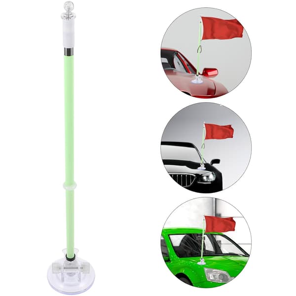 Suction Cup Flagpole Holder for Cars Car Flag Mount Base Easy Installation