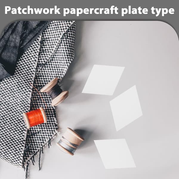 Diamond Paper Patterns 100 pcs Quilting Underlay Paper Craft Material