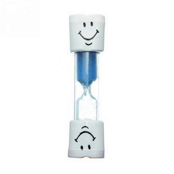 Barnens Tandborste Timer 2 Minuter Smiley Sands Timer BLÅ BLUE