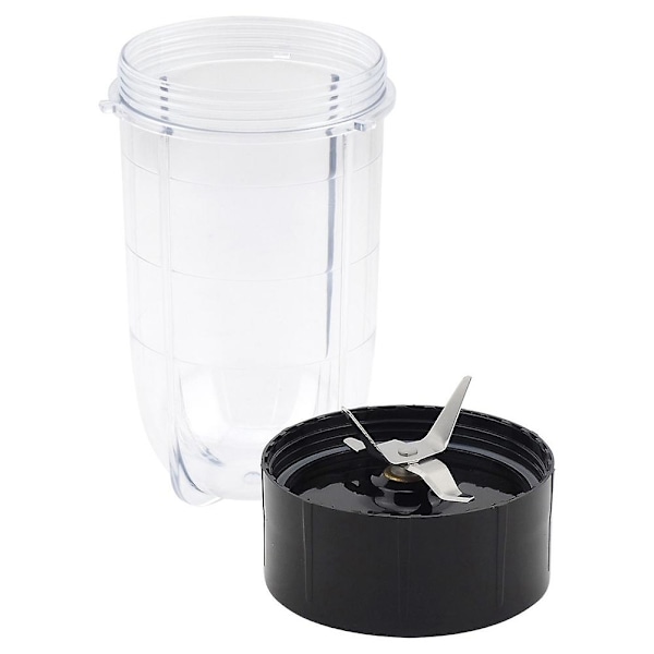 Udskiftningskniv + 473 ml Kop Sæt til, Udskiftningsdele Kompatible med 250W MB1001 Blender