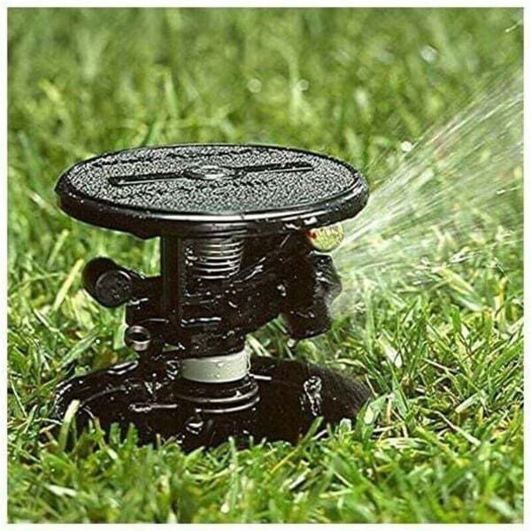 Professional Underground Impact Sprinkler - 360°/180° Adjustable Lawn Sprinkler, Durable and Efficient