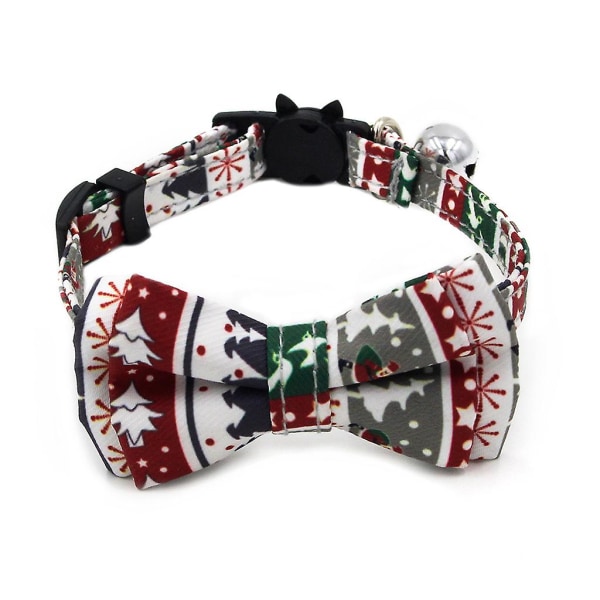 Adjustable Collar For Cat Pet Detachable Ear Scarf Bow Tie Rabbit Bow GreenWhite