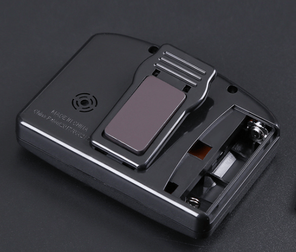 Sort, køkkentimer, elektronisk magnetisk digital køkkentimer 2