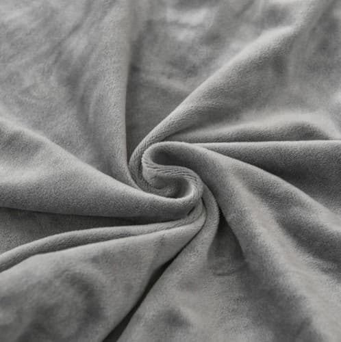 2 kpl - Tuolinpäälliset / Päälliset tuolille - Sametti harmaa_tfrf harmaa gray grå gray